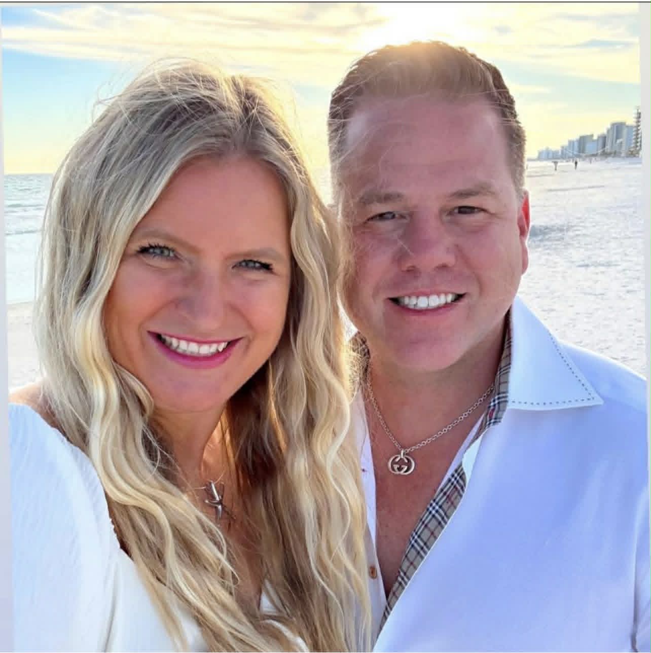 Jennifer and her husband, the team behind Viviane's Posh Paws